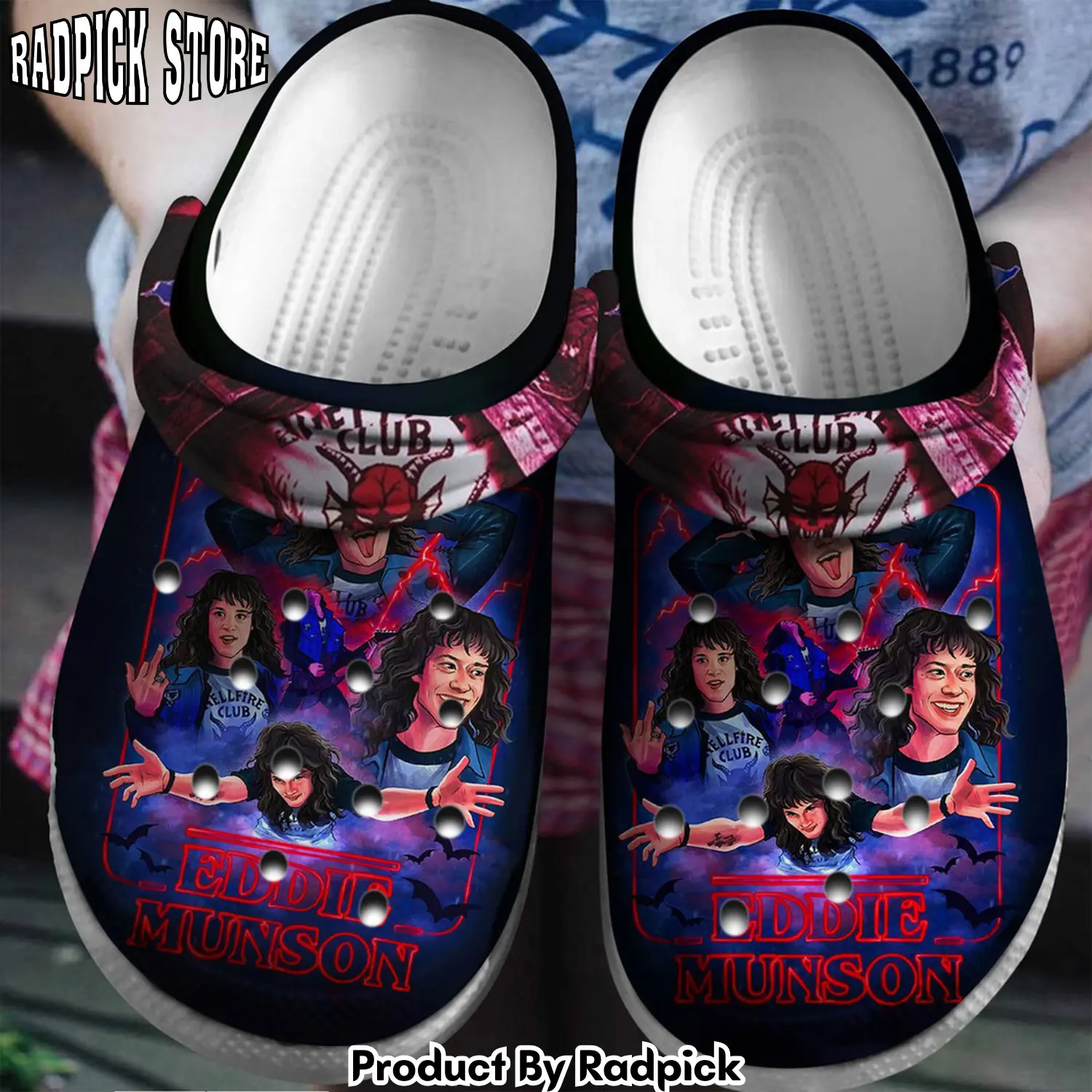 Radpick stranger things tv series clogs shoes comfortable for men women ndj rp6521110